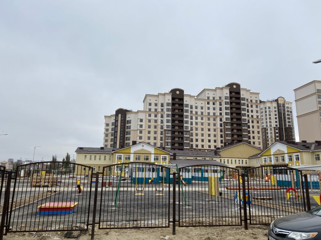 Строительство детского сада в Мирном - 1